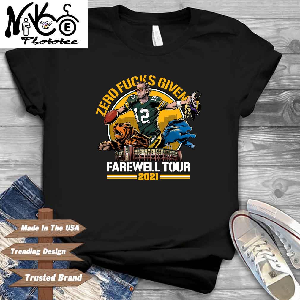 Zero fucks given farewell tour 2021 shirt