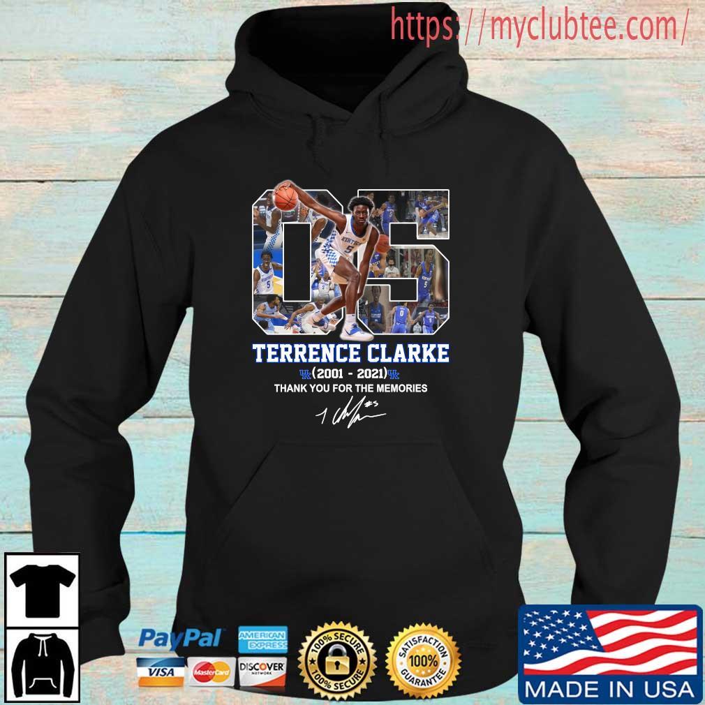 05 Terrence Clarke 2001-2021 thank you for the memories signature Hoodie den