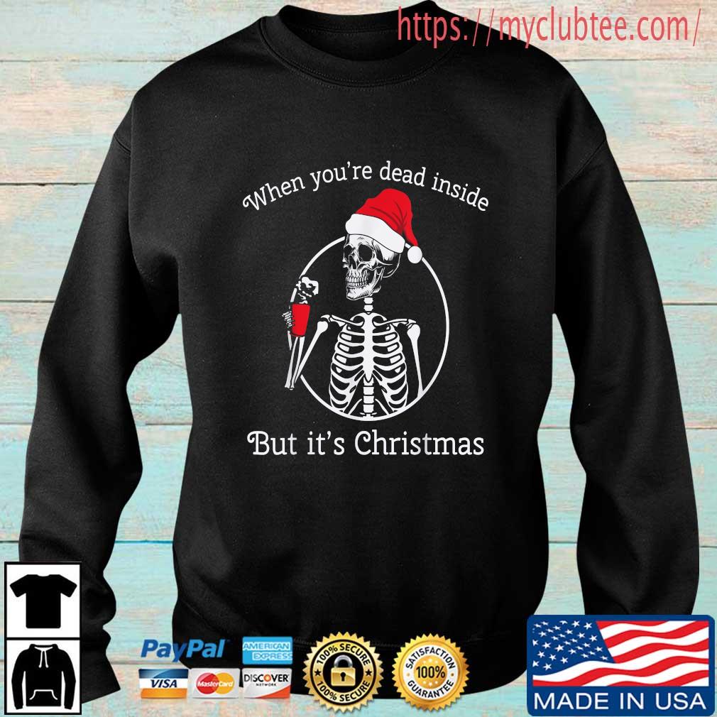 skeleton christmas sweater